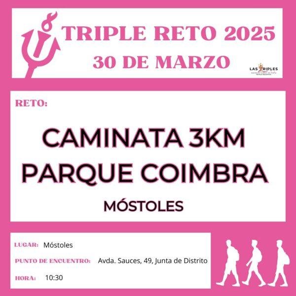 Triple Reto:  Caminata Parque Coimbra