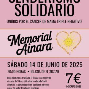 Senderismo Solidario Memorial Ainara